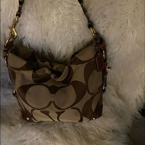 Signature Harley Hobo Coach Purse